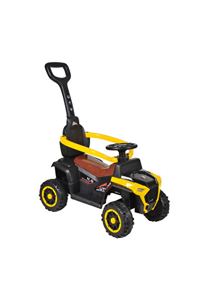 Kiko BIG RIDE ON CAR WITH MUSIC-YELLOW