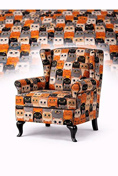 Eys Țesătură cu imprimare digitală cu model tricotat prietenos cu labele sezo...