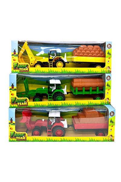 Toysan Sürtmeli Römorklu Traktör