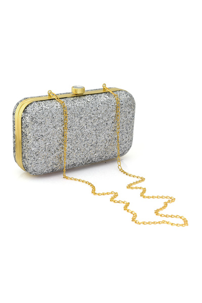 KIYAY حقيبة كلاتش نسائية، حقيبة كلاتش مسائية خفيفة الوزن لحفلات الزفاف وحفلات...