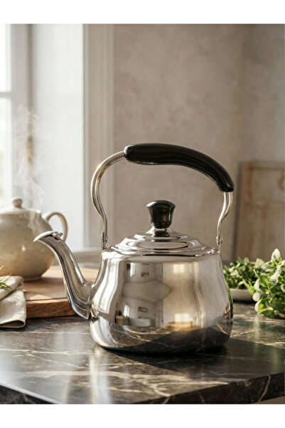 SQUALO إبريق ستانلس ستيل – سعة 1 لتر – أنيق وعملي للتسخين والتقديم