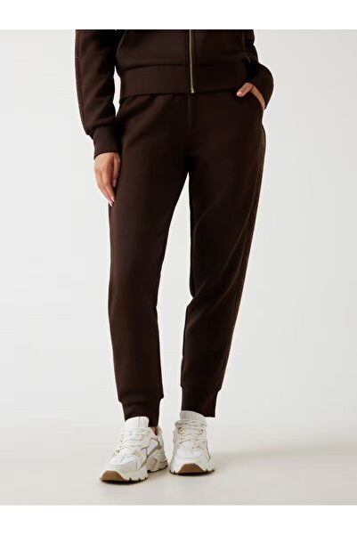 Guess W5Yb11Kbye2 New Victorie Scuba P Women's Pants - Dark Brown