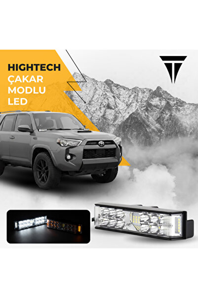 C9 High-tech Premium Kırmızı Mavi Beyaz Flaşlı Traktör Led Lamba, Sis Farı Ve...