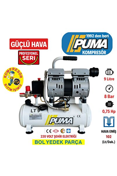 Puma 9 LT KOMPRESÖR (YAĞSIZ)