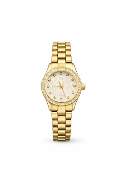 Nicevia Women's Watch Luxury Gold Band