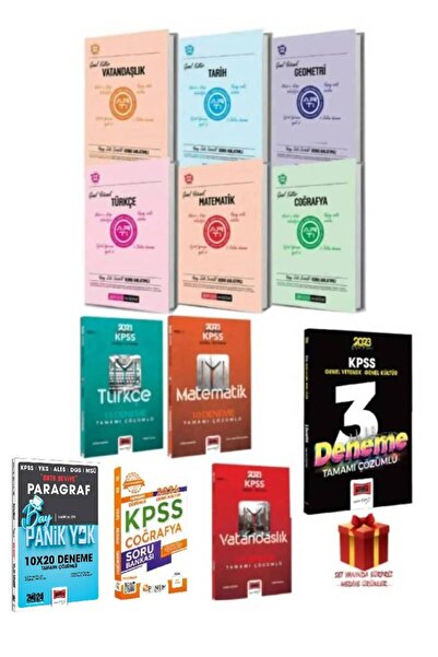 Pegem Akademi Yayıncılık 2025 Pegem Gkgy Konu Anlatım Seti Yargı Gygk Deneme ...