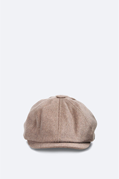 Avva قبعة رجالية بأزرار مصنوعة من مزيج صوف المنك A42Y9272