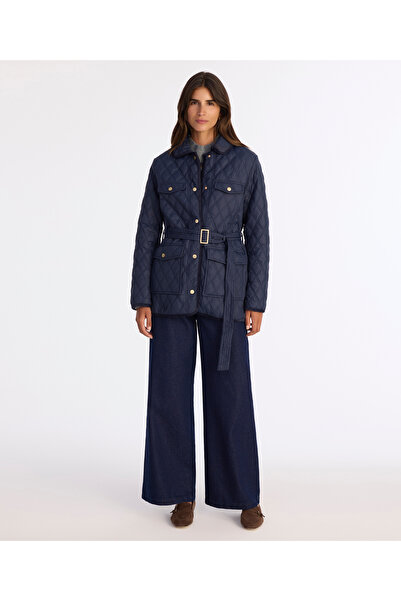 Yargıcı Belt Detailed Coat