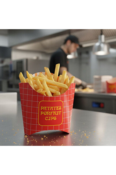 GİZPAK Karton Patates Cips Kutusu 1000 Adet