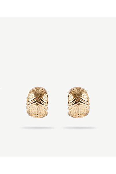 Yargıcı أقراط ذهبية مزخرفة