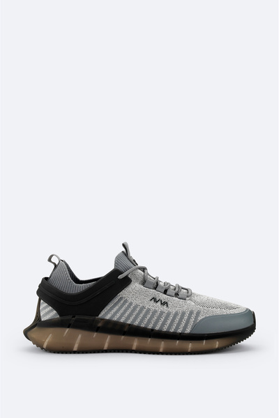 Avva Tenis pentru bărbați cu talpă flexibilă gri A32y8002