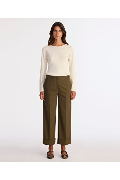 Yargıcı Straight High Waist Pants