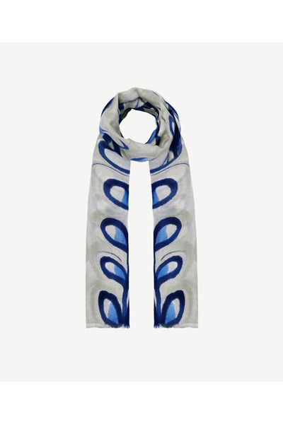 Yargıcı Hand Painted Wool Shawl