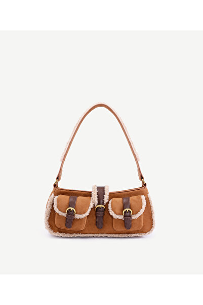 Yargıcı Double Pocket Baguette Shoulder Bag