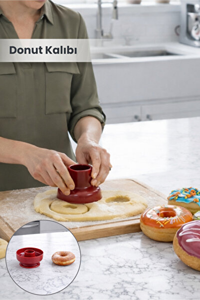 Orvila قالب كعكة الدونات - قطاعة العجين وتشكيلها