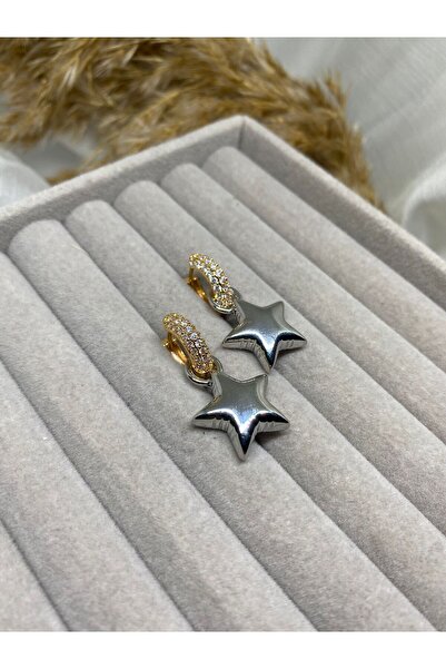 Kaan Accessoire الزركون حجر النجمة استرخى القرط