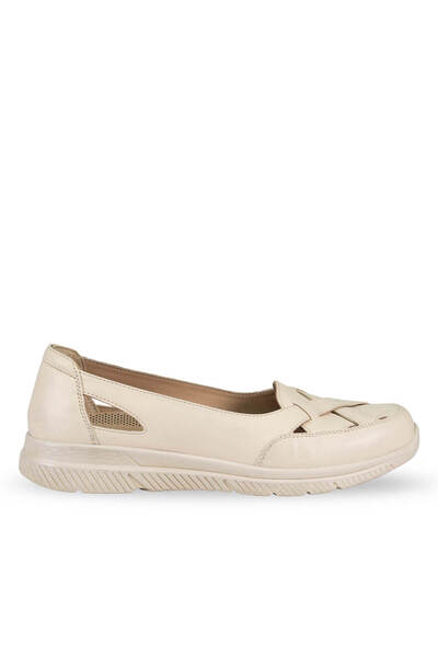 Forelli 29430-g Anya Beige Women's Genuine Leather Shoes