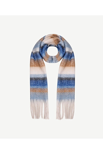 Yargıcı Kalın Çizgili Şal