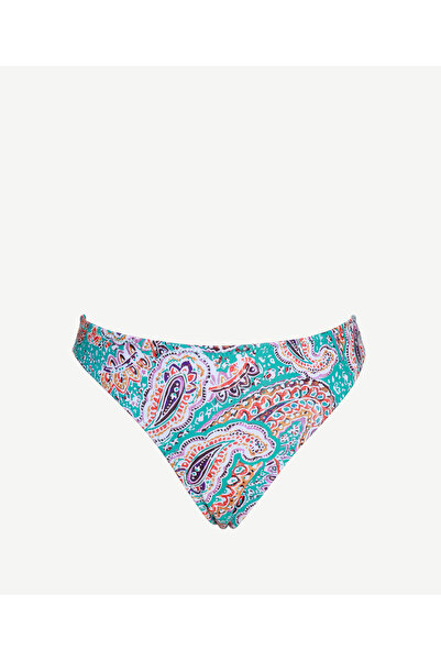 Yargıcı Omuz Detaylı Bikini Alt