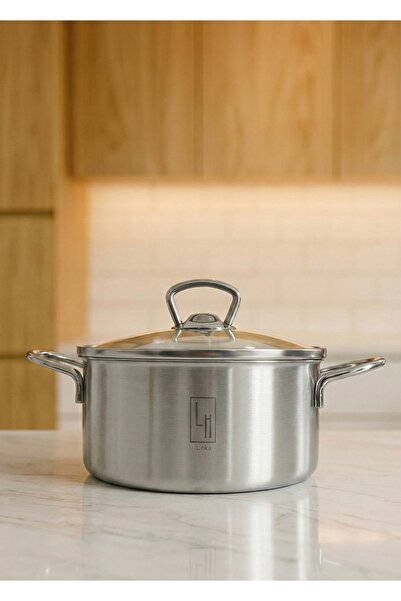 LinkaHome Stainless Steel 16-cm Pot Storage Container