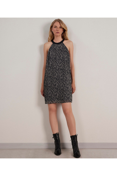 Yargıcı Halter Neck Dress