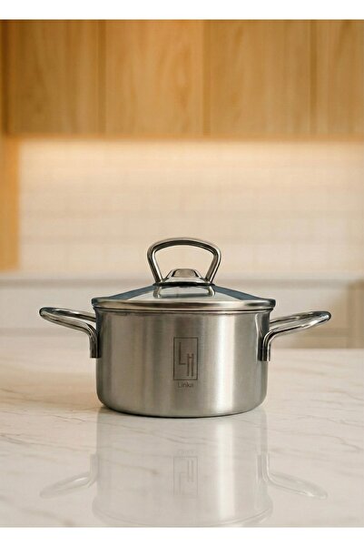 LinkaHome Stainless Steel 12-cm Pot Storage Container