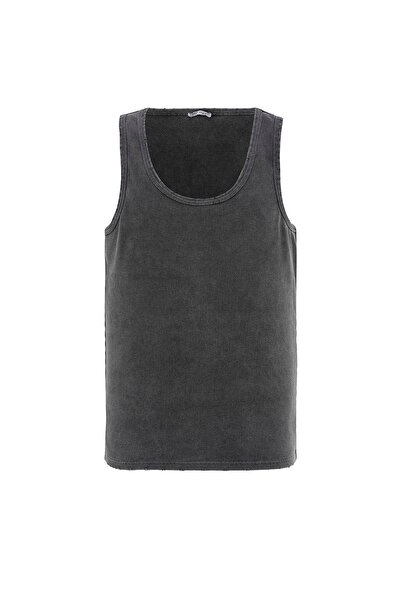 VAMOSCLO Washable Tank Top Camisole Undershirt Anthracite