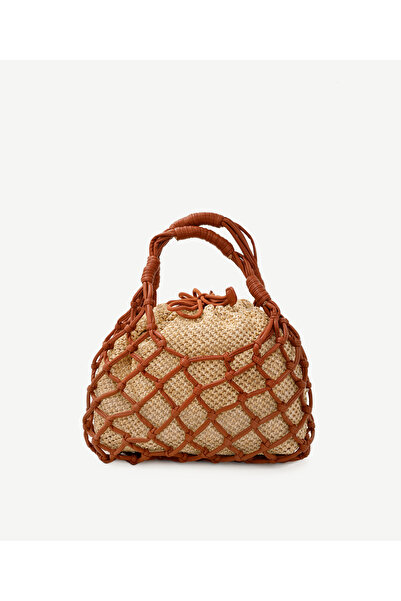 Yargıcı Kese Detaylı File El Çantası