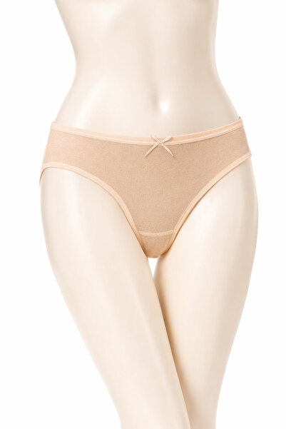 Yıldız Çamaşır Kadın Ten 6'lı Paket Bambu Bikini Külot