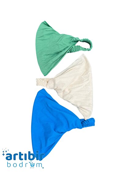 YELPAZE DÜNYASI Bandana Parașuta Model Elastic 3 Piese