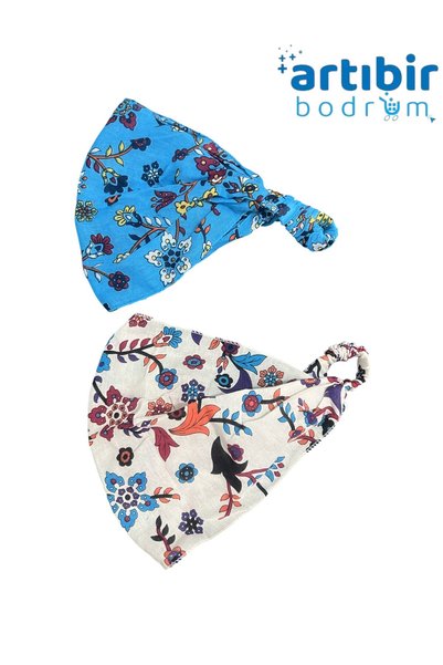 YELPAZE DÜNYASI Elastic Bandana Set Parachute Model