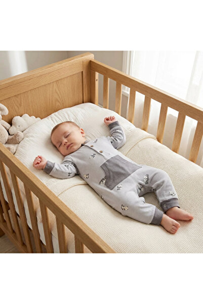 andywawa Ac26030 Keep Smiling Jumpsuit Gray