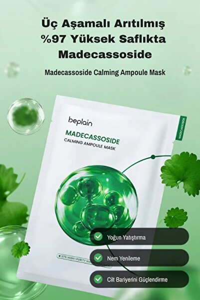 beplain Madecassoside Yatıştırıcı Ampul Maske 24ml