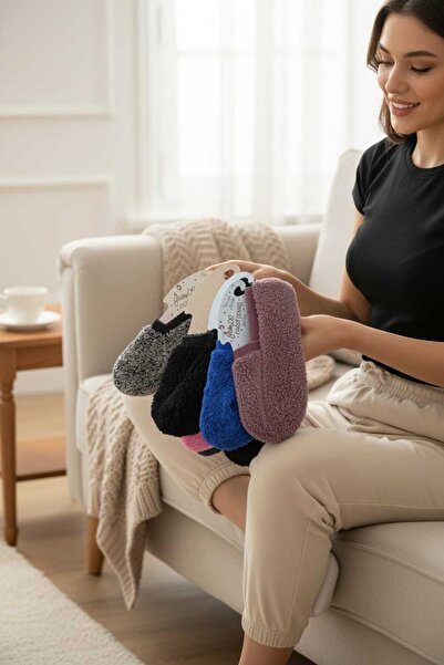 WalkRox ملابس نسائية عملية وناعمة (عبوة اقتصادية من 4 قطع) ورد مجفف، أسود، رمادي، أزرق