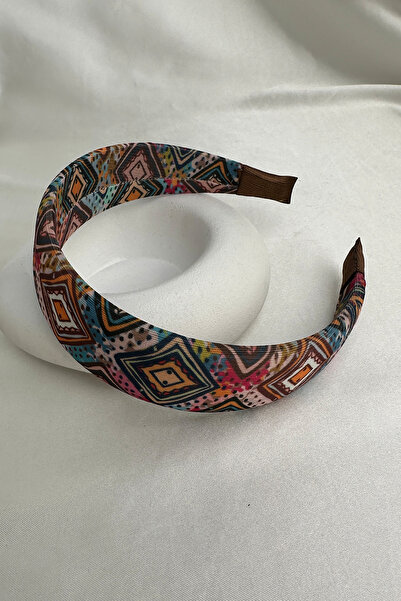 Modex Coroană cu model etnic cu detalii triunghiulare