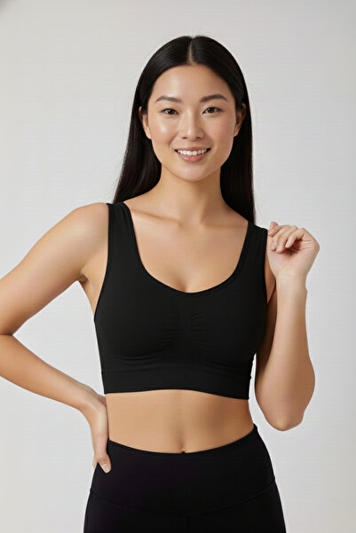 MİSTİRİK Rosella Model Kalın Askılı Pedsiz Sarkma Engelleyen Spor Korse Büsti...