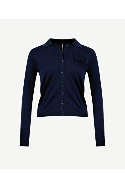 Yargıcı Üst Cep Detayli Triko