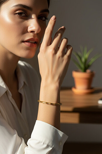 Hakan Güler Kuyumculuk Altın Ajda Model Kelepçe Bilezik