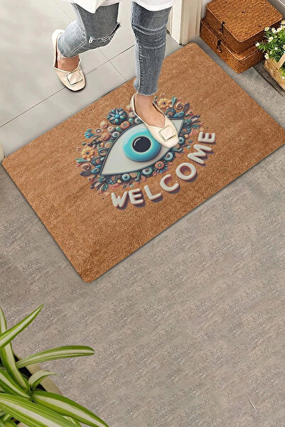 Valerine Life سجادة أمامية للباب مقاس 45 × 70 سم