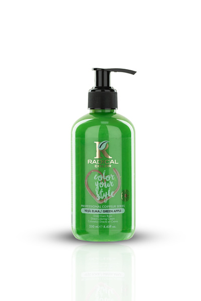 Radical Color Su Bazlı Saç Boyası 250 ml Yeşil Elma