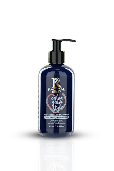 Radical Color Su Bazlı Saç Boyası 250 Ml Gece Mavisi