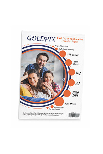 Nobbystar Hızlı Kuruyan A3 Süblimasyon Transfer Baskı Kağıdı