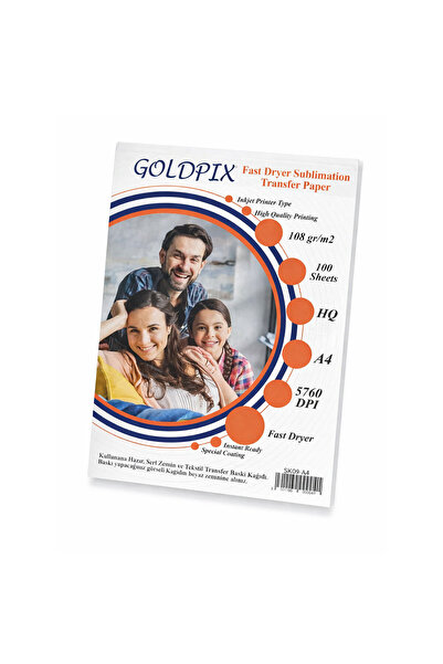 Nobbystar Hızlı Kuruyan A4 Süblimasyon Transfer Kağıdı