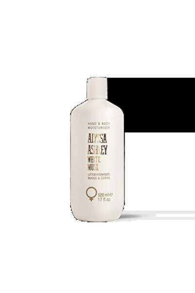 Alyssa Ashley لوشن لليدين والجسم برائحة المسك الأبيض 500 مل