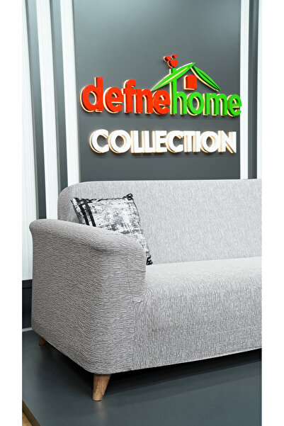 defnehome collection Jakar Kumaş Lastikli Kayma Yapmayan 3 Kişilik 1 Adet Büy...