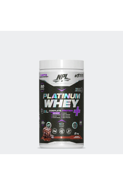 npl بروتين مصل اللبن البلاتيني + شوكولاتة مزدوجة - 2 كجم