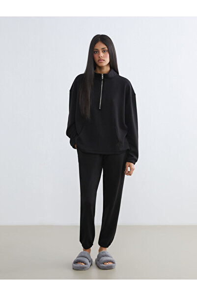 LC Waikiki Women's Jogger Pajama Bottoms with Elastic Waist