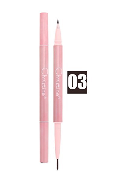 Christine Christine's Dual-Use Eyebrow and Eyeliner Pencil