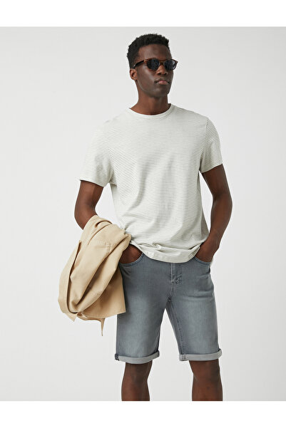 Koton Τζιν σορτς με στρώσεις