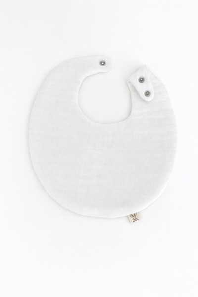 Boho Piccolo Oval 3-Piece 100% Cotton Muslin Baby Bib / Collar / Drool Bib
